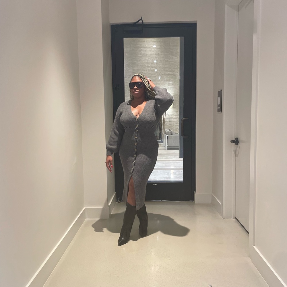 Sweater Weather Midi Dress